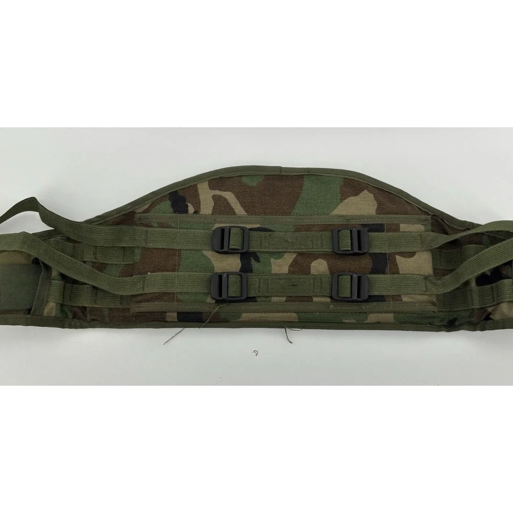 Molle II Rucksack Woodland Camouflage Lightweight Waist Pad Kidney Belt